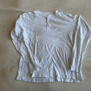 Rag & Bone White Henley